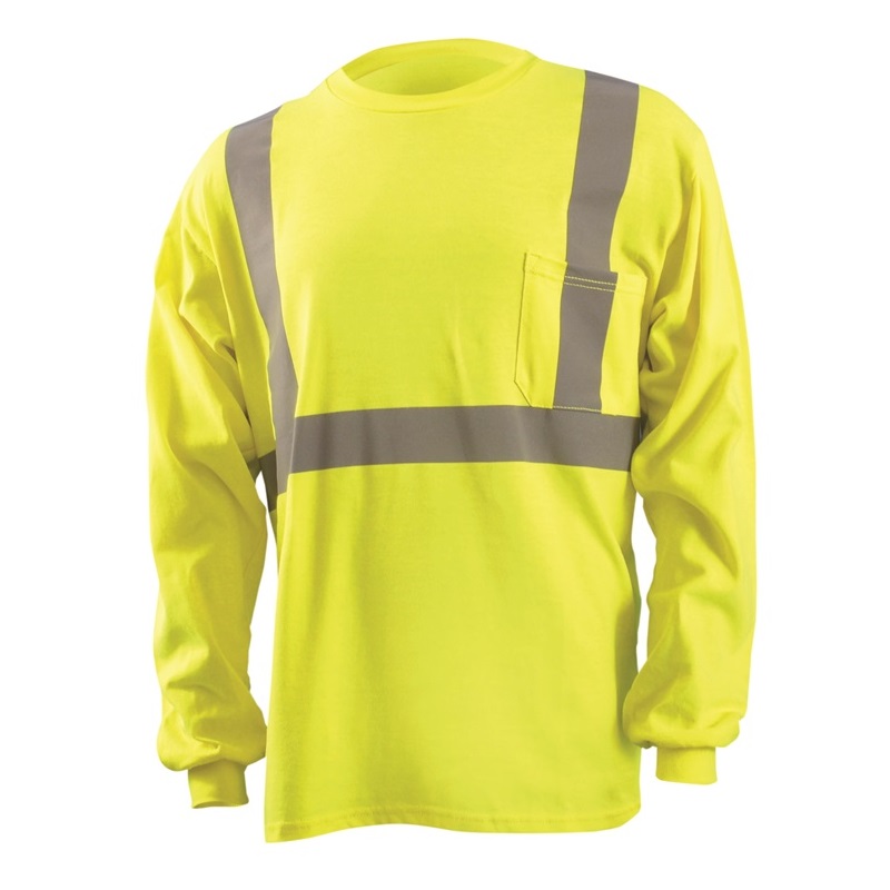 Flame Resistant Long-Sleeve T-shirt in Yellow
